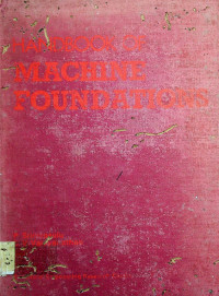 HANDBOOK MACHINE FOUNDATIONS