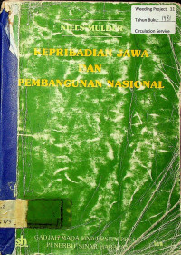 KEPRIBADIAN JAWA DAN PEMBANGUNAN NASIONAL