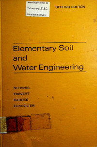 Elementary Soil and Water Engineering, SECOND EDITION