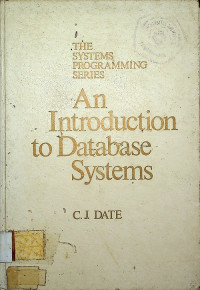 An Introduction to Database Systems