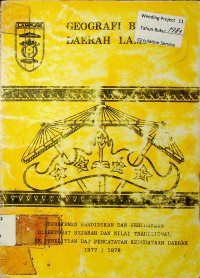 GEOGRAFI BUDAYA DAERAH LAMPUNG