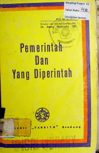 Pemerintah Dan Yang Diperintah