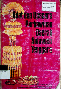 Adat dan Upacara Perkawinan Daerah Sulawesi Tenggara