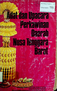 Adat dan Upacara Perkawinan Daerah Nusa Tenggara Barat