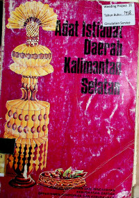 Adat Istiadat Daerah Kalimantan Selatan