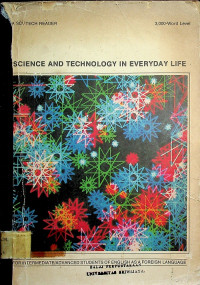 SCIENCE AND TECHNOLOGY IN EVERYDAY LIFE