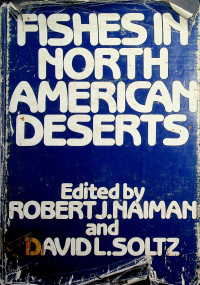 FISHES IN NORTH AMERICAN DESERTS