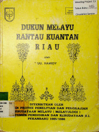 DUKUN MELAYU RANTAU KUANTAN RIAU