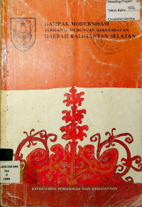 DAMPAK MODERNISASI TERHADAP HUBUNGAN KEKERABATAN DAERAH KALIMANTAN SELATAN