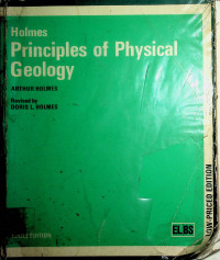 Principles of Physical Geology, Third Edition
