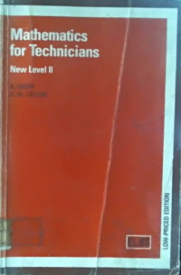 Mathematics for Technicians; New Level II