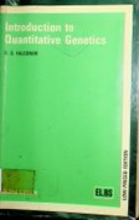 Introduction to Quantitative Genetics