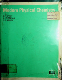 Modern Physical Chemistry, LOW-PRICED EDITION