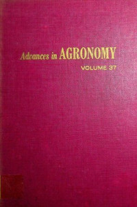 Advances in AGRONOMY, VOLUME 37