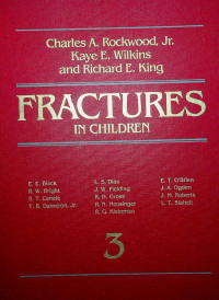 FRACTURES IN CHILDREN VOLUME 3