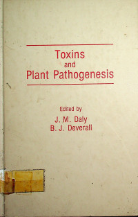 Toxins and Plant Pathogenesis