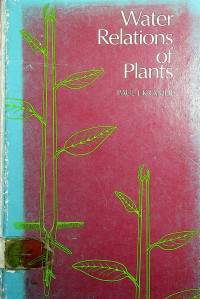 Water Relations of Plants