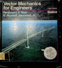 Vector Mechanics for Engineers: Statics, Fifth Edition