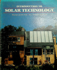 INTRODUCTION TO SOLAR TECHNOLOGY