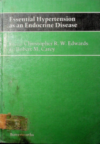 Essential Hypertension as an Endocrine Disease