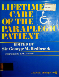 Lifetime Care of The Paraplegic Patient