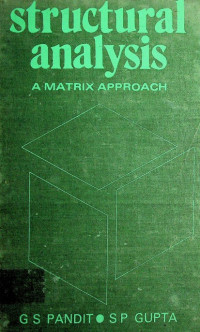 structural analysis: A MATRIX APPROACH