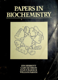 PAPERS IN BIOCHEMISTRY