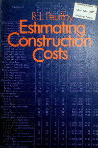 Estimating Construction Costs