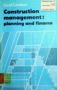 Construction management: planning and finance