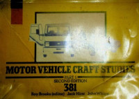 MOTOR VEHICLE CRAFT STUDIES PART I , SECOND EDITION