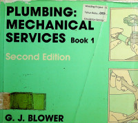 PLUMBING: MECHANICAL SERVICES BOOK 1, SECOND EDITION