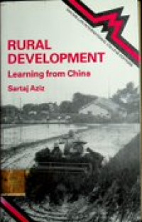 RURAL DEVELOPMENT : Learning from China