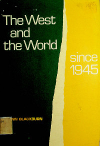 The West and the World since 1945