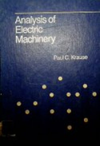 Analysis of electric machinery