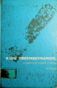 Basic thermodynamics : Elements of energi systems