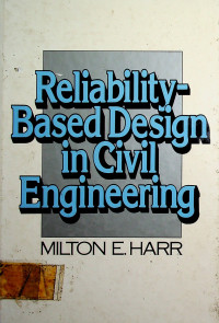 Reliability-Based Design in Civil Engineering