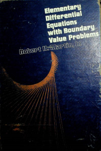 Elementary Differential Equations with Boundary Value Problems