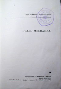 FLUID MECHANICS