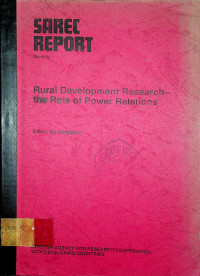 Rural Development Research-the Role of Power Relations