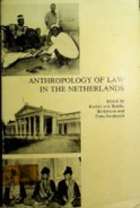 ANTHROPOLOGY OF LAW IN THE NETHERLANDS