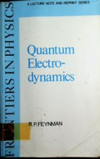 Quantum Electrodynamics