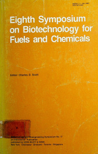 Eighth Symposium on Biotechnology for Fuels and Chemicals
