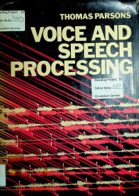 VOICE AND SPEECH PROCESSING