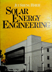 SOLAR ENERGY ENGINEERING