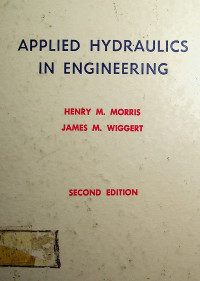 APPLIED HYDRAULICS IN ENGINEERING