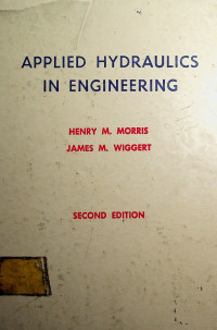 APPLIED HYDRAULICS IN ENGINEERING