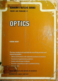 THEORY AND PROBLEMS OF OPTICS