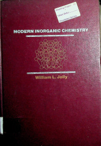 MODERN INORAGANIC CHEMISTRY