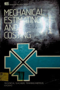 MECHANICAL ESTIMATING AND COSTING