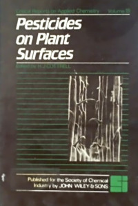 Critical Report on Applies Chemistry Volume 18; Pesticides on Plant Surfaces